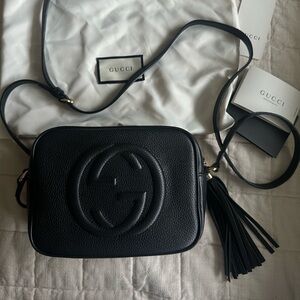 Authentic Gucci soho Disc bag.